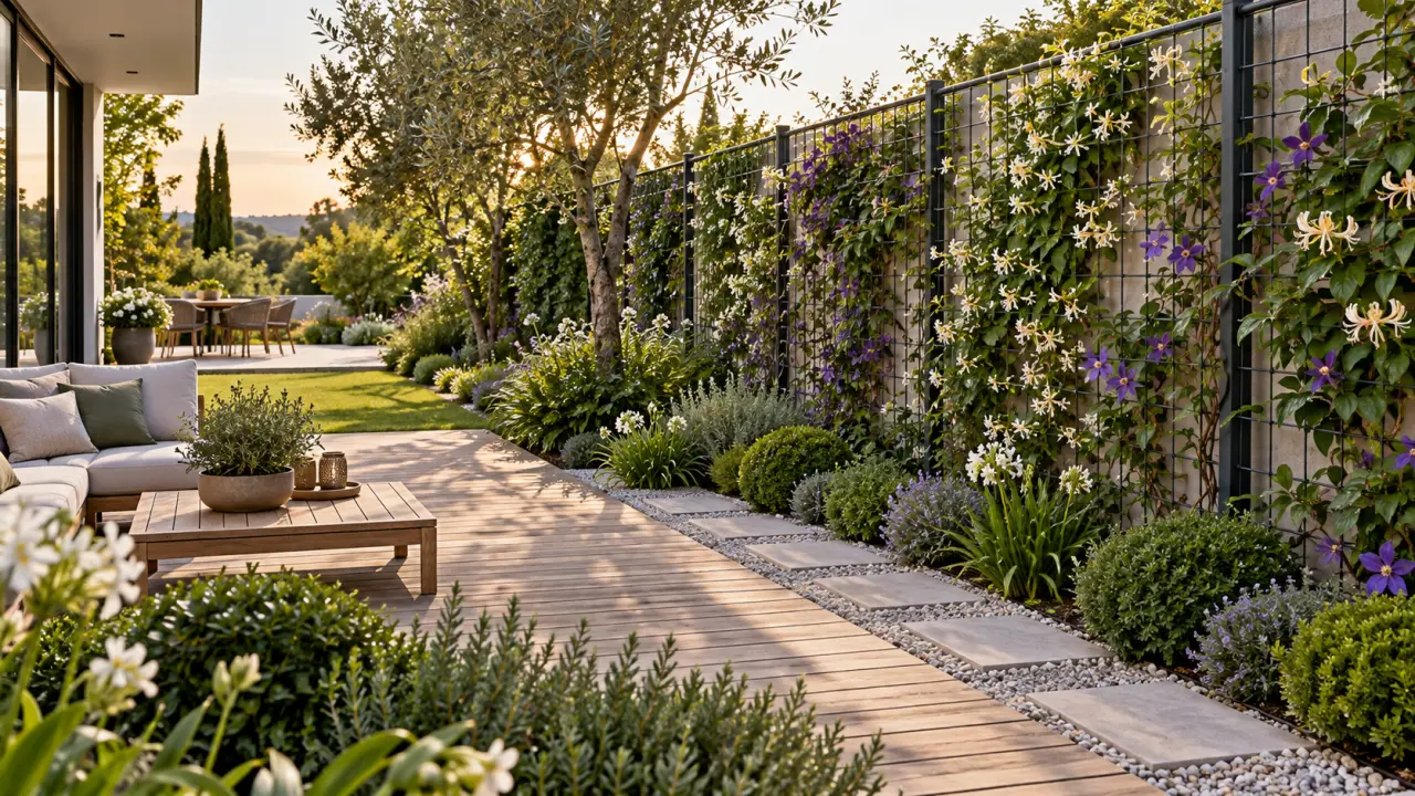 Plantes extérieures grimpantes : un écran végétal, pas un support envahi