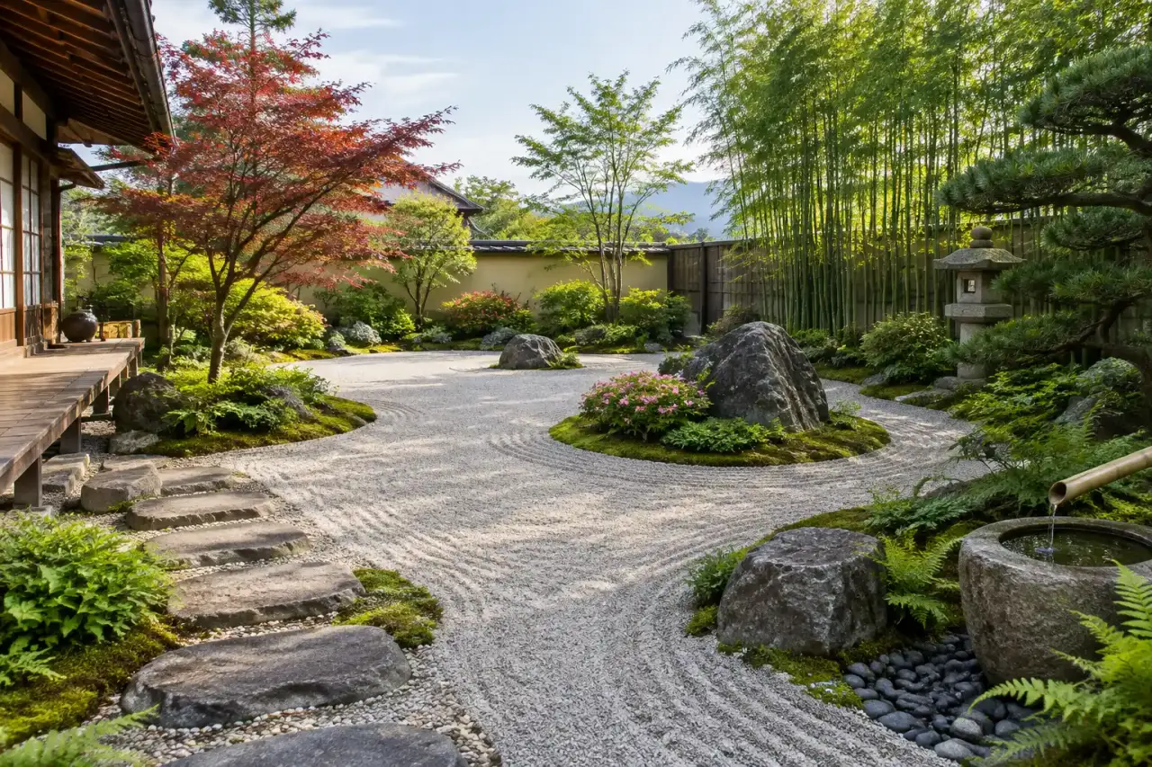 Plantes japonaises d’extérieur : composez un jardin zen sans laisser les bambous l’envahir